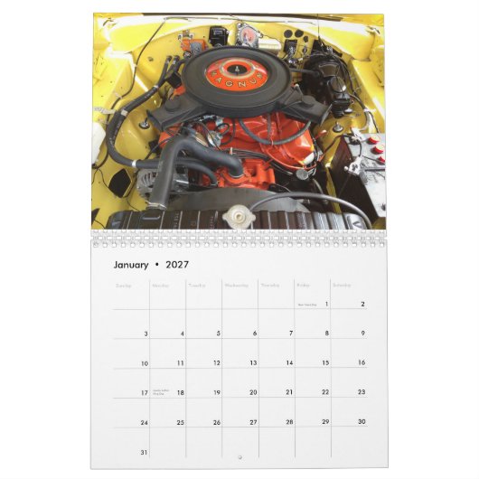 Registratie laders 1970 — Agenda 2015 Kalender (Jan 2027)