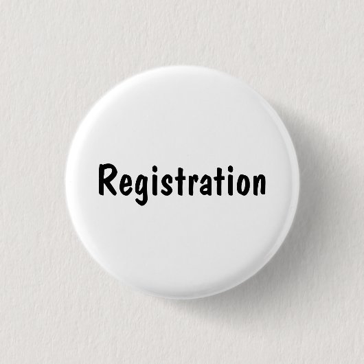 Registratie Ronde Button 3,2 Cm (Voorkant)