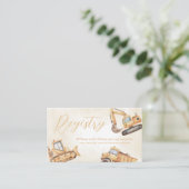 Registratie van bouwgeschenken informatiekaartje (Staand voorkant)