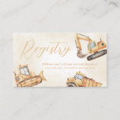 Registratie van bouwgeschenken informatiekaartje (Voorkant)