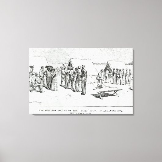 Registratieboekjes Canvas Afdruk (Voorkant)