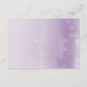 REGISTRATIEKAART :: ombre watercolor paars Informatiekaartje (Voorkant)