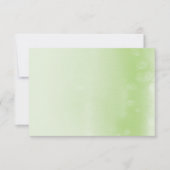 REGISTRATIEKAART :: ombre waterverf appelgroen Kaart (Voorkant)