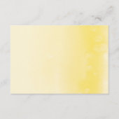 REGISTRATIEKAART :: ombre waterverf geel Informatiekaartje (Voorkant)