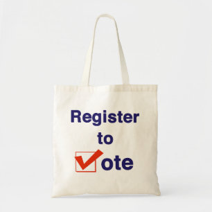 Registreer Om Te Stemmen 2026 Tote Bag