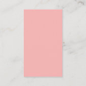 Registry Kaarten Wedding Enclosure Kaart Floral Visitekaartje (Achterkant)