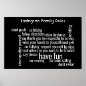 Reglement van het Parlement Poster (Voorkant)