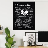 Reglement van het Parlement Poster (Thuiskantoor)