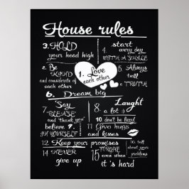 Reglement van het Parlement Poster