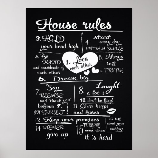 Reglement van het Parlement Poster (Voorkant)