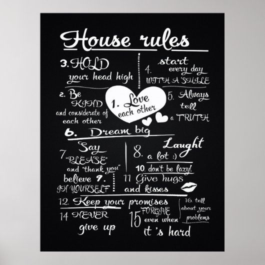 Reglement van het Parlement Poster (Voorkant)