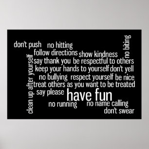 Reglement van het Parlement Poster