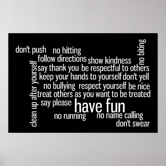 Reglement van het Parlement Poster (Voorkant)