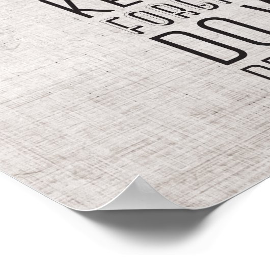 Reglement van het Parlement Poster (Hoek)