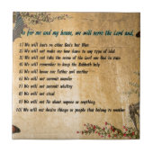 Reglement van ons Parlement Tegeltje (Voorkant)