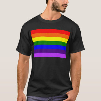 Regnbågsflaggan // Rainbow flag T-shirt
