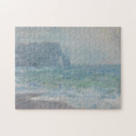 Regnvaer Etretat van Claude Monet Legpuzzel