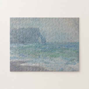 Regnvaer Etretat van Claude Monet Legpuzzel