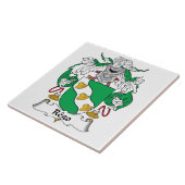 Rego Family Crest Tegeltje (Zijkant)