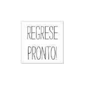 regrese pronto rubberstempel (Afrduk)