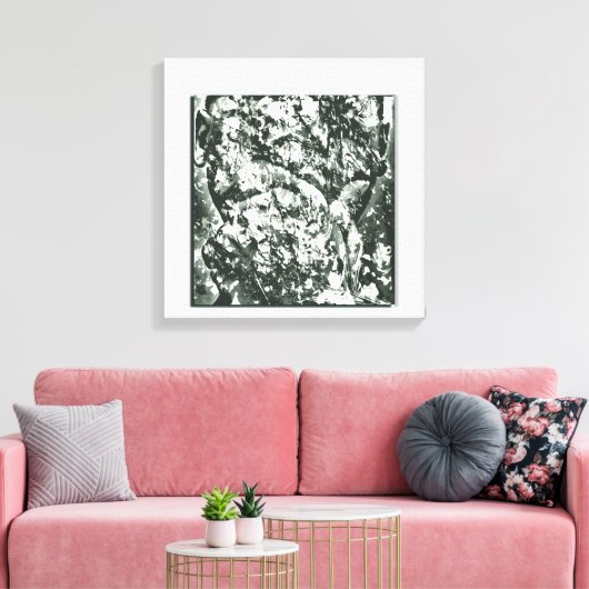 Regressie Canvas Afdruk (Insitu (Woonkamer))