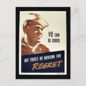 Regret Briefkaart (Voorkant)