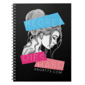 Regret Dies Hard | Abort73.com Notitieboek (Voorkant)