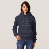 Regret Women's Basic Hoodie (Voorkant volledig)