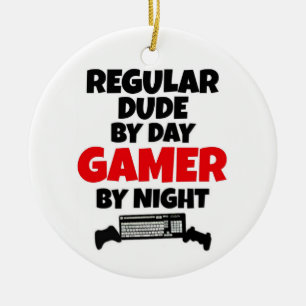 Regular Dude van Day Gamer by Night Keramisch Ornament