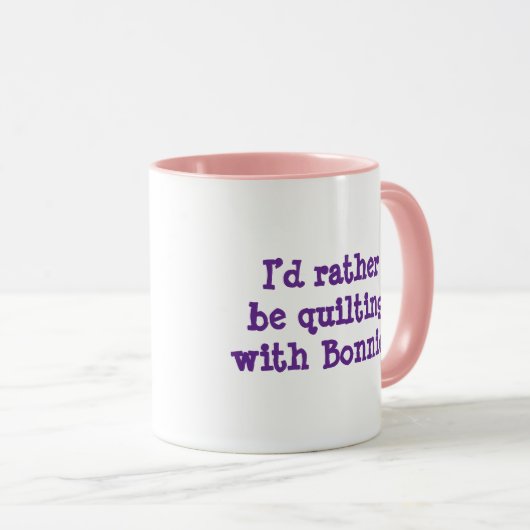 Regular mug for Lupine and Laughter  Mok (Voorkant rechts)