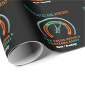 Regulated and Resilient Vagus Nerve Cortisol Reset Cadeaupapier (Rol Hoek)