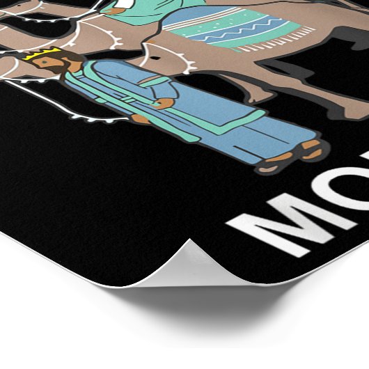 Regulator Mount Cute Up Christmas Three Kings Rein Poster (Hoek)