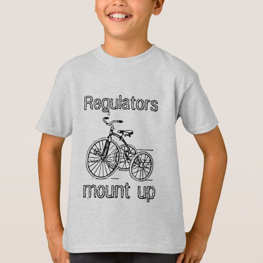 Regulators Mount Up Driewieler Unisex T-shirt (Voorkant)