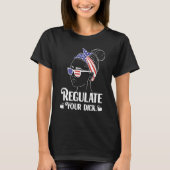 Reguleer je D ck American Flag Bow Stropdas Pro Ch T-shirt (Voorkant)