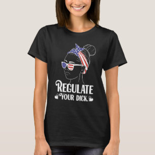 Reguleer je D ck American Flag Bow Stropdas Pro Ch T-shirt