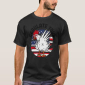 Reguleer je feministe over voortplantingsrechten v t-shirt (Voorkant)