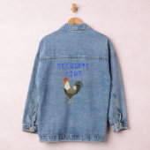 Reguleer je kippenrooster voor voortplantingsrecht denim jacket (Hangar)