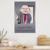 Reguleer wat? CEO-Poster Poster (Keuken)