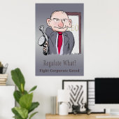 Reguleer wat? CEO-Poster Poster (Thuiskantoor)