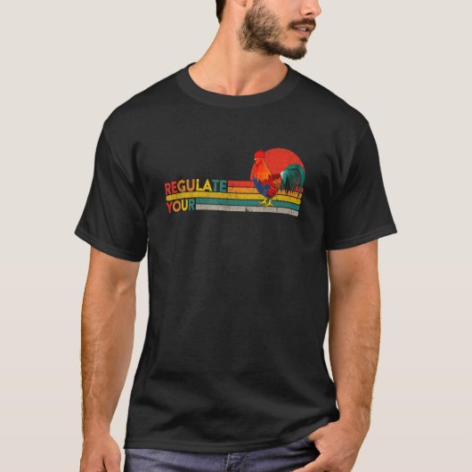 Reguleren van uw Dick Retro T-shirt (Voorkant)