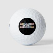 Regulering voor verwachting Groovy Golfballen (Voorkant)
