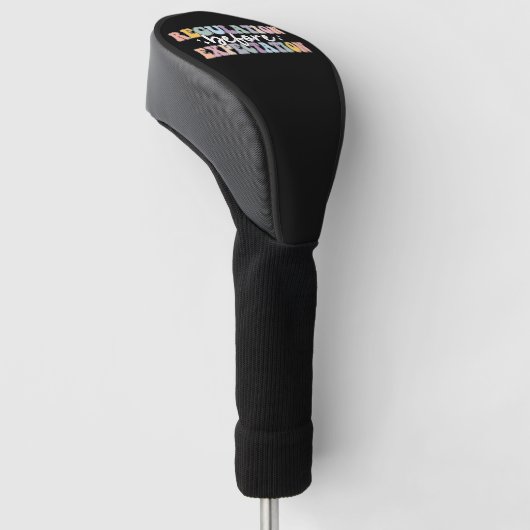 Regulering voor verwachting Groovy Golfheadcover (Schuin)