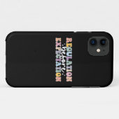 Regulering voor verwachtingsvolle Groovy Case-Mate iPhone Case (Achterkant (horizontaal))