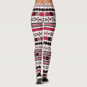 Reguliere kleur Tribal Leggings (Achterkant)