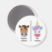 Reguliere VS ESL leraar magneet (Voorkant / Achterkant)