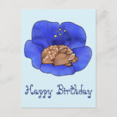 Reh in Blüte Briefkaart (Voorkant)