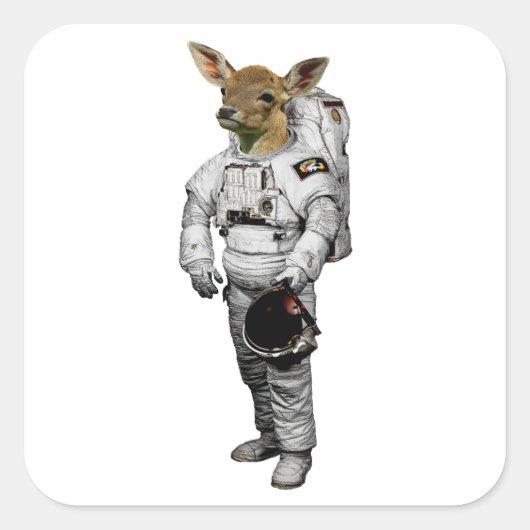 Reh Ruimtevaarder Sticker (Voorkant)