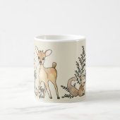 Reh und Eichhörnchen Kaffeetasse Koffiemok (Center)
