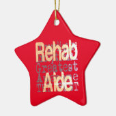 Rehab Aide Extraordinaire Keramisch Ornament (Links)