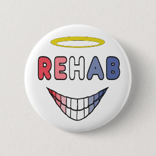 Rehab Angel Ronde Button 5,7 Cm